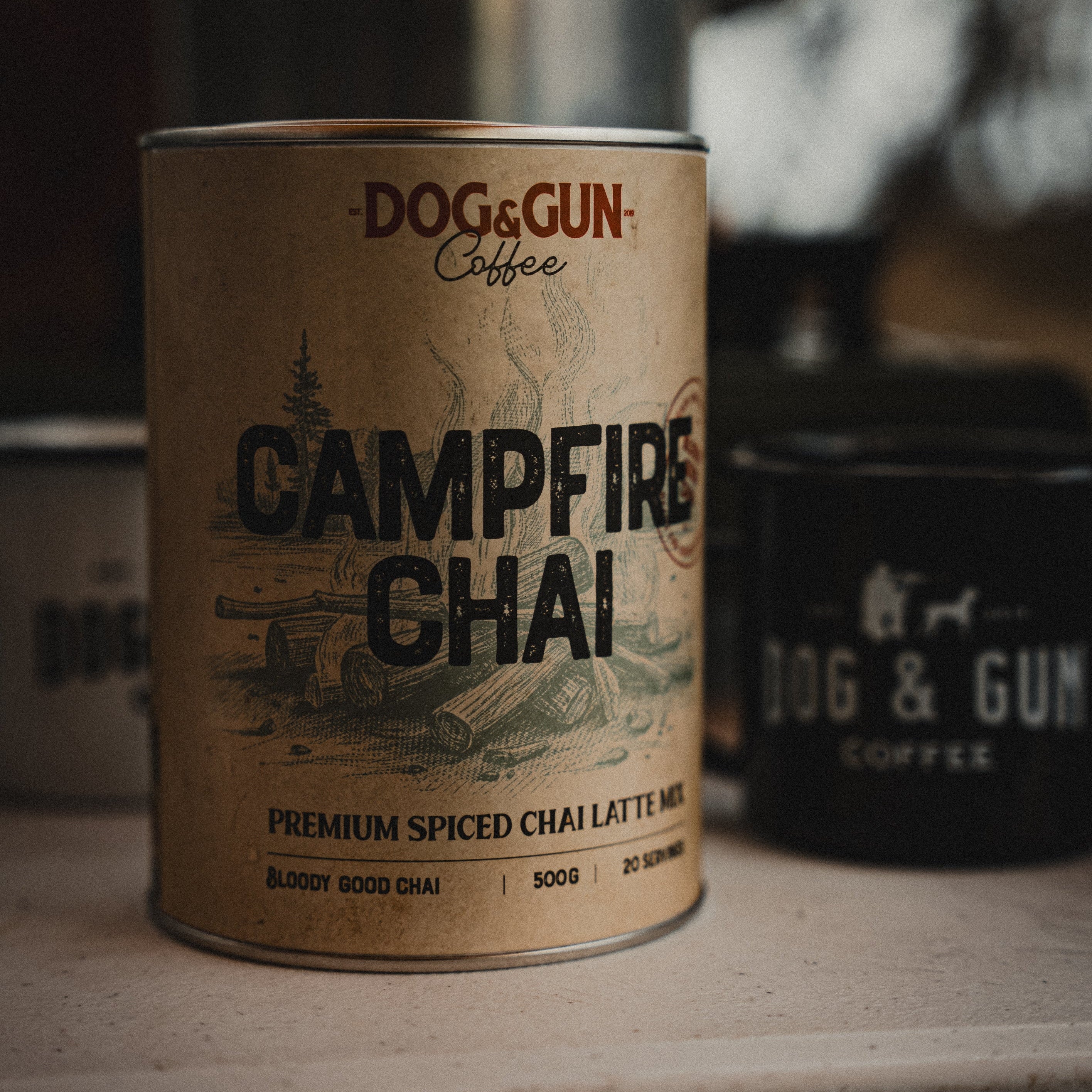 Campfire Chai (500G Tin) | DOG & GUN